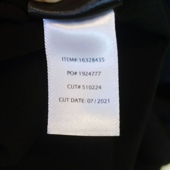 Torrid Black Sheer Sleeve Babydoll Blouse Surplice Bodice whimsigoth holiday - Picture 8 of 10